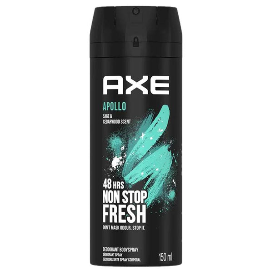 AXE DEODORANT BODY SPRAY APOLLO 150ML